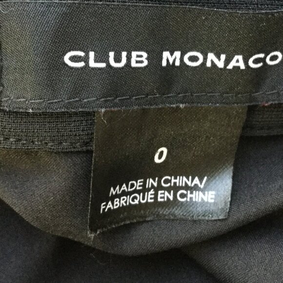 Club Monaco Black Skirt 0 - Picture 5 of 6